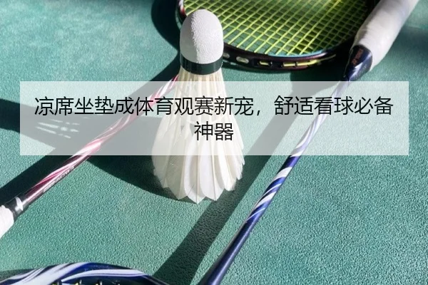 凉席坐垫成体育观赛新宠，舒适看球必备神器