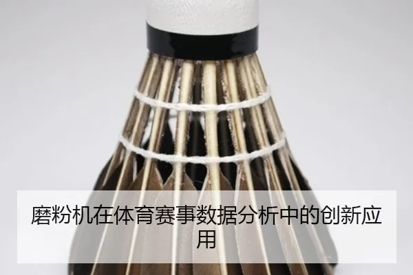 磨粉机在体育赛事数据分析中的创新应用